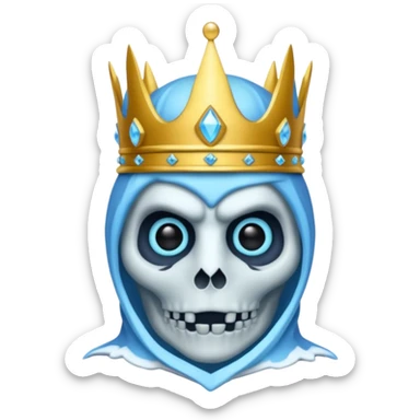 Penguin lich king sticker