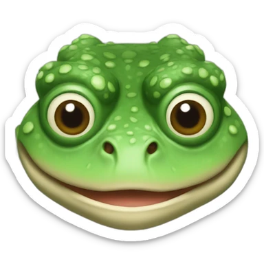 bufo-take-your-time sticker