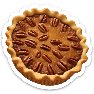 Pecan pie  sticker