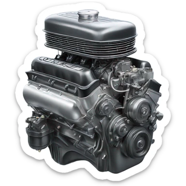 flathead ford v8 engine sticker