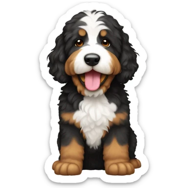 Bernedoodle sticker