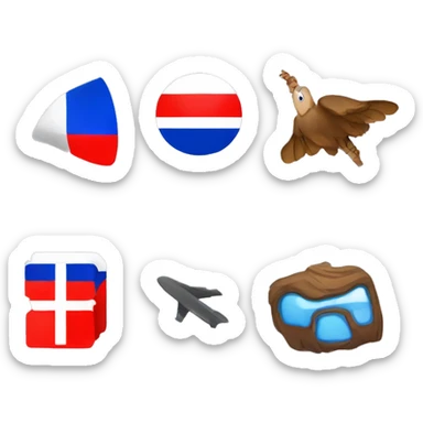 Lag eg russe logo det der står TF har med et fly i bakgrunnen  sticker