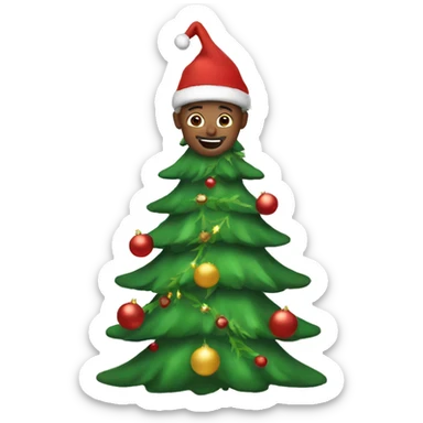Christmas sticker