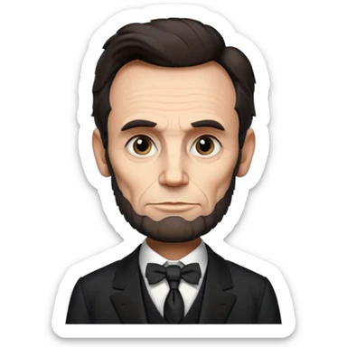 Abraham Lincoln sticker