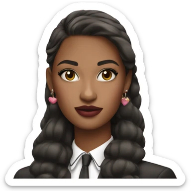 preppy sephora girl  sticker