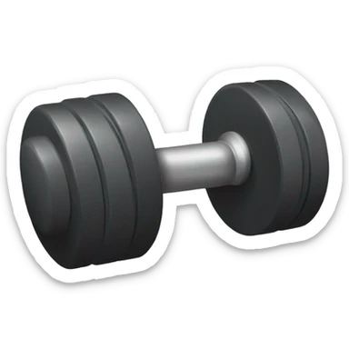 Dumbbell emoji sticker