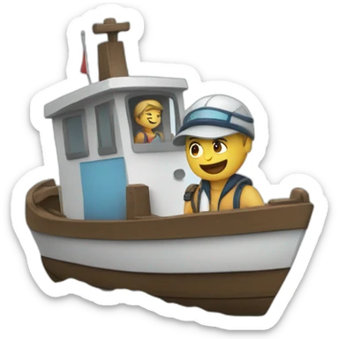 saying goodbye to boat sticker