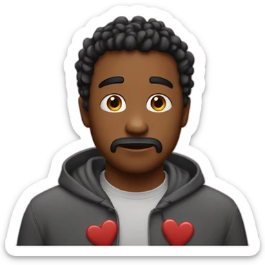 heart broken heary sticker