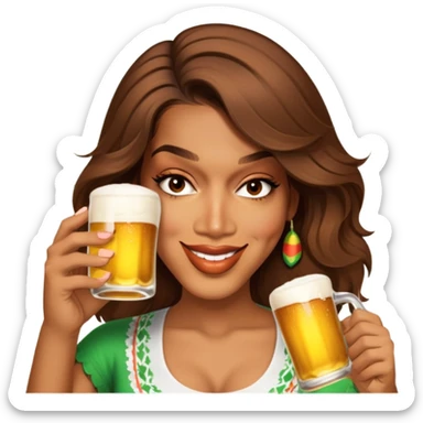 Cerveza Drinker sticker