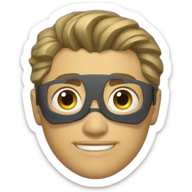 Kazakhstan superhero sticker