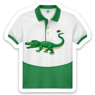 Lacoste emoji sticker