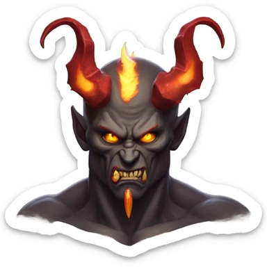 Demon sticker