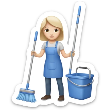 Cleaning your house
should be a priority sticker