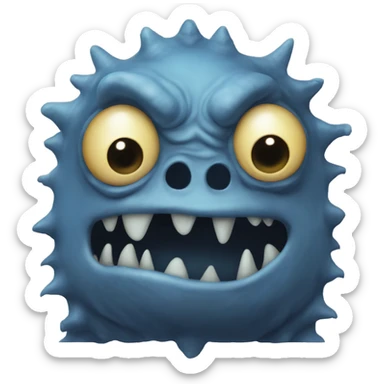 Monstro Elisasue from The Substance sticker