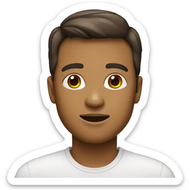 Humain avec un dégradé  sticker