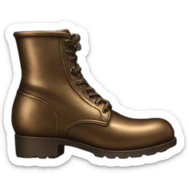 bronze-boot sticker