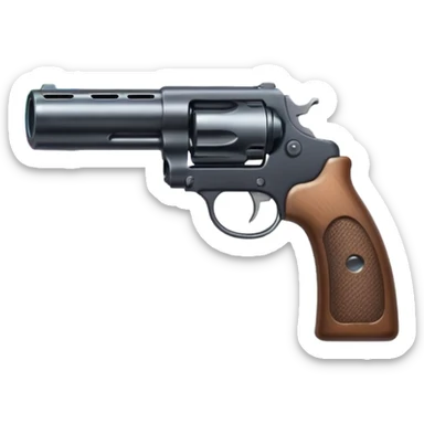 Bubbles come out of the gun barrel sticker