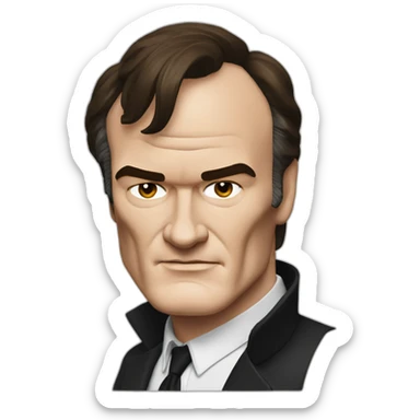 Quentin Tarantino sticker