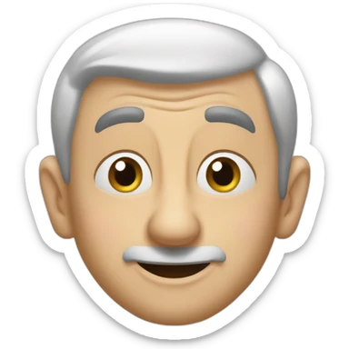 Louis de Funes qui fait coucou sticker