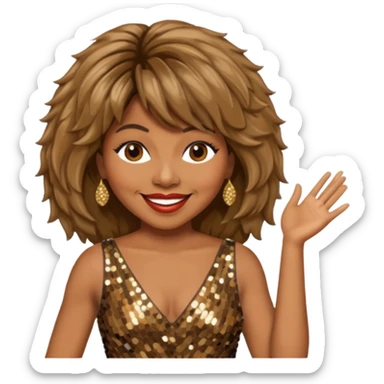 Tina Turner sticker