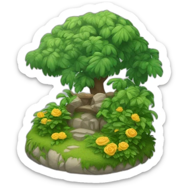 Nain jardin sticker