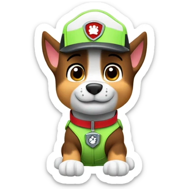 paw patrol marshall sticker