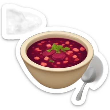 borscht sticker