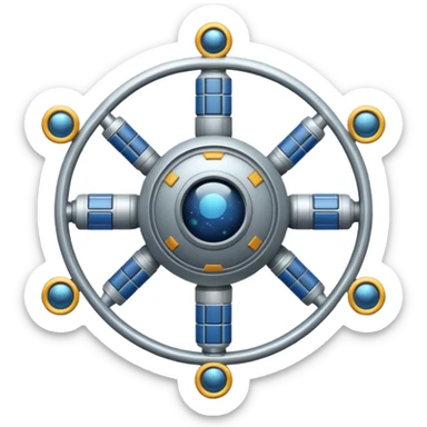 space station sticker