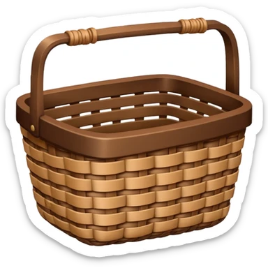 basket for shopping sticker