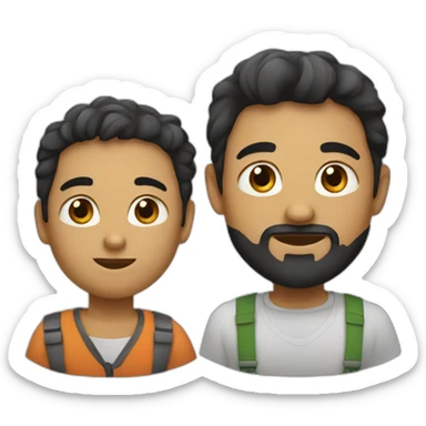 Dudu and Bubu sticker