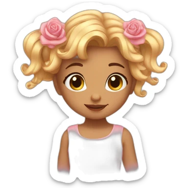 My baby Rose sticker