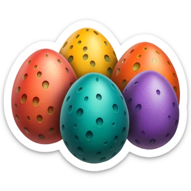 Secret dragon eggs sticker