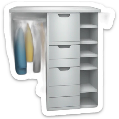 Closet icon sticker