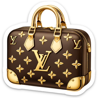Louis Vuitton logo sticker