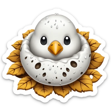 bird droppings
 sticker