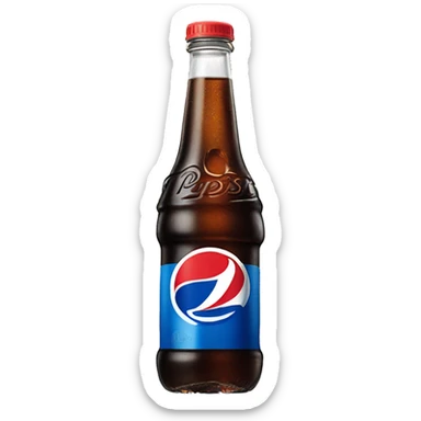 Bottle of Pepsi sticker