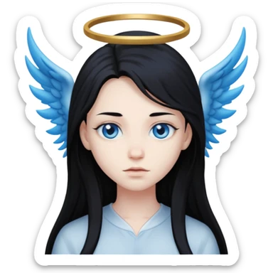 Meio anjo meio demonio sticker