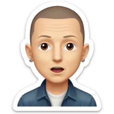 chester bennington  sticker