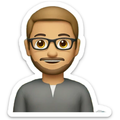 A Muslim geek sticker