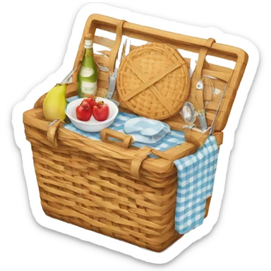 picnic basket  sticker