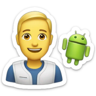 google-android sticker