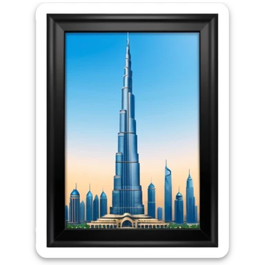Burj khalifa sticker