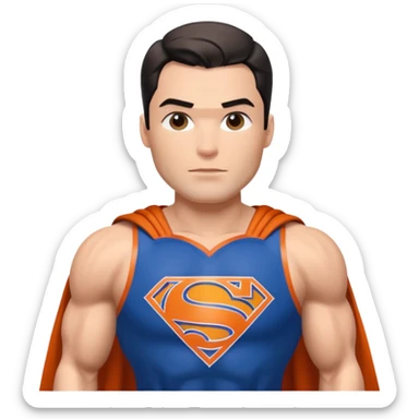 Superman new york knicks sticker