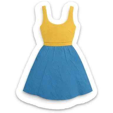 classic sundress sticker