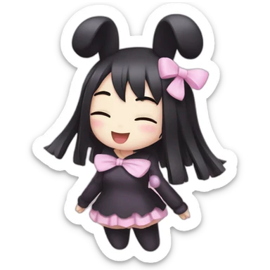 Melody and kuromi  sticker
