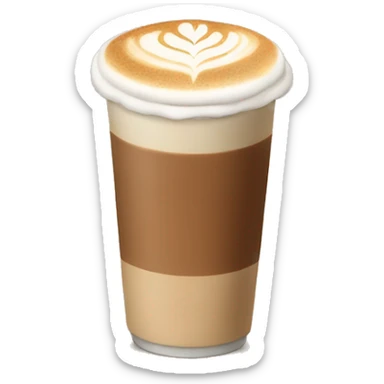 Latte  sticker