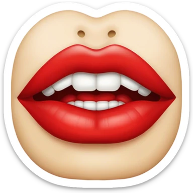 Lips sticker