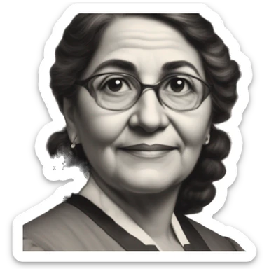 Julia Constancia de Burgos García was a Puerto Rican poet. As an advocate of Puerto Rican independence, she served as Secretary General of the Daughters of Freedom, the women's branch of the Puerto Rican Nationalist Party. burgundy  sticker