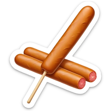 Beef stick  sticker