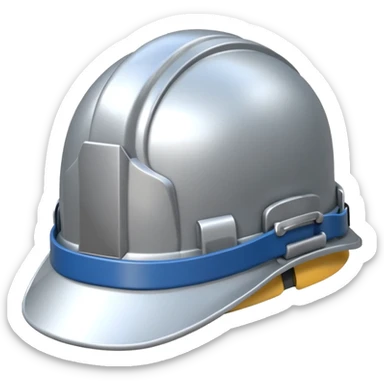 work helmet sticker